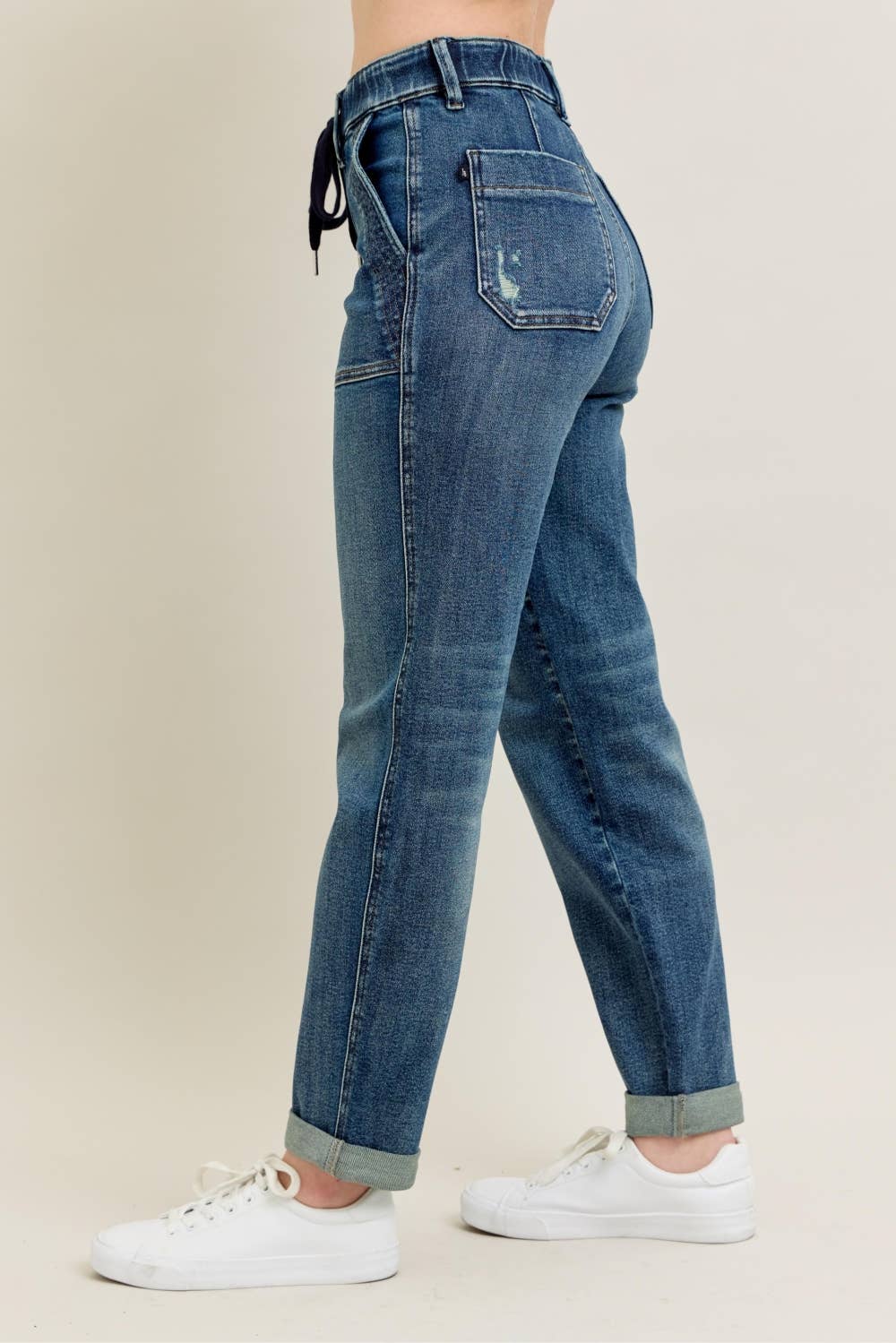 High Waist Vintage Wash Jogger – Judy Blue Denim