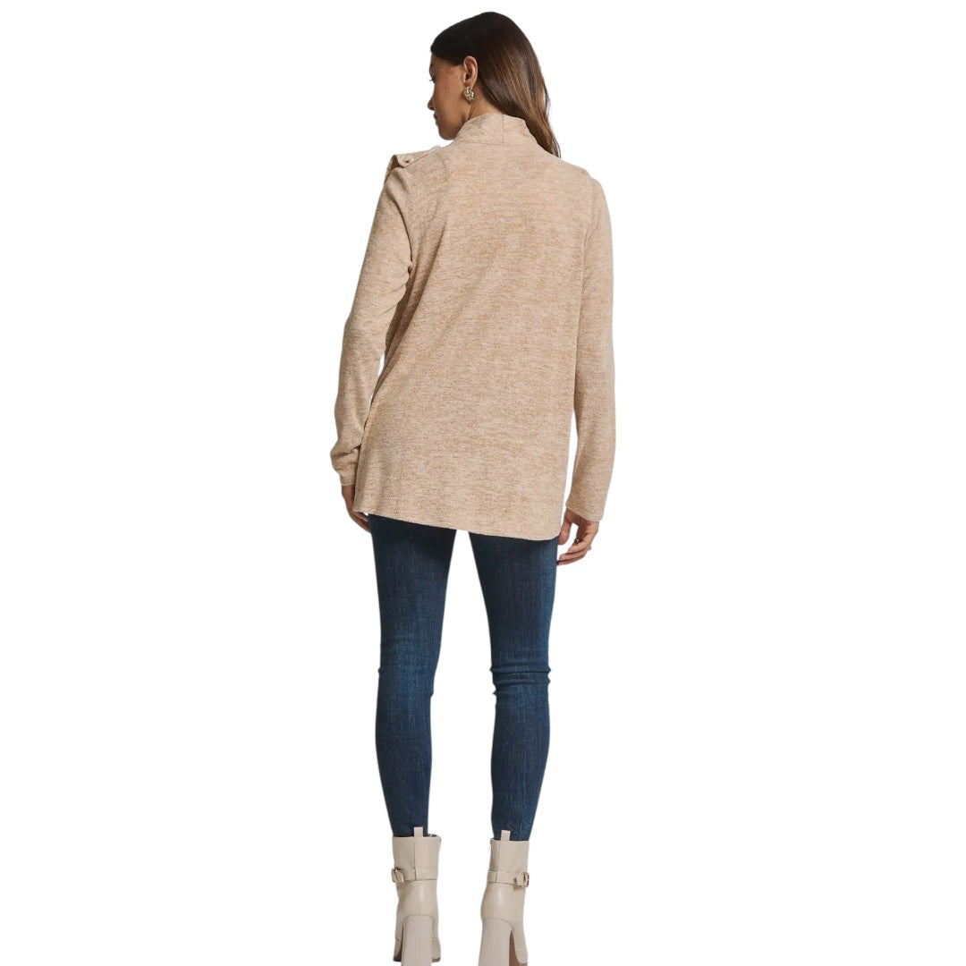 Multiwear Cardigan – Cashmere Hacci | Button-Up Sweater & Open Cardigan