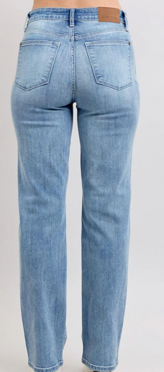 Judy Blue High Waist Light Dad Jeans
