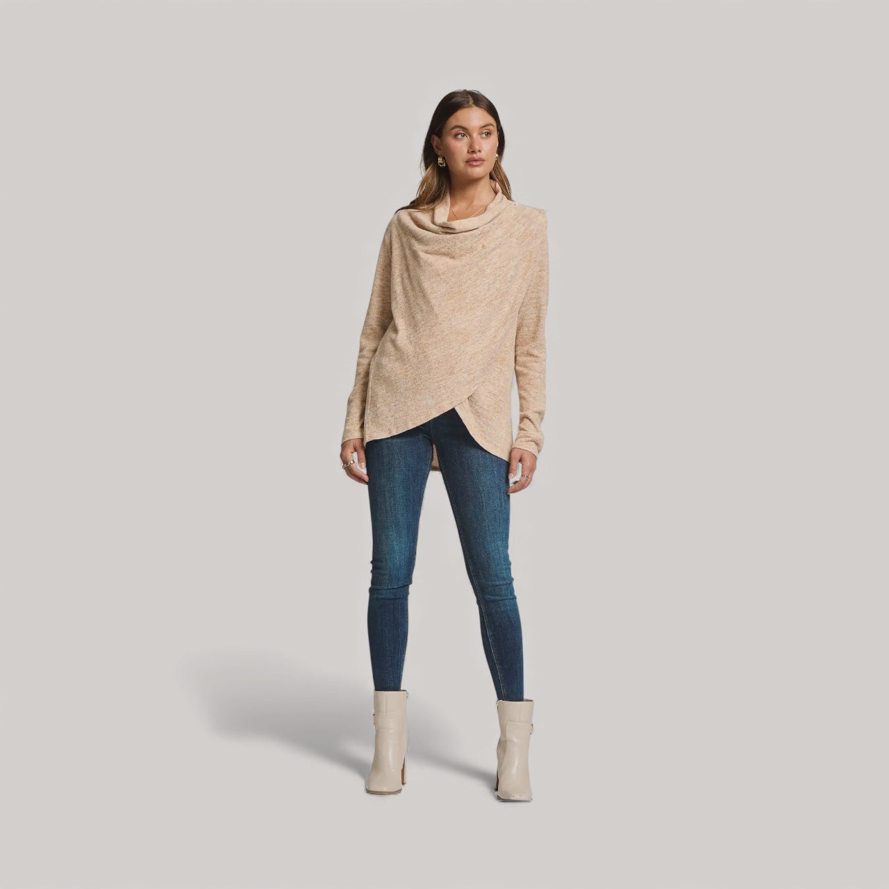 Multiwear Cardigan – Cashmere Hacci | Button-Up Sweater & Open Cardigan