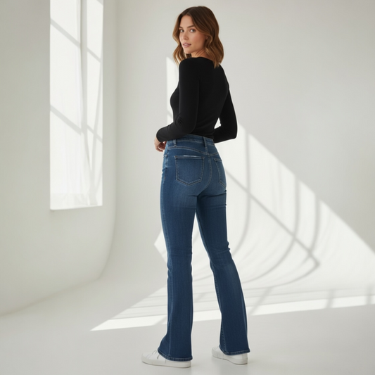 Flying Monkey High Rise Bootcut Jeans